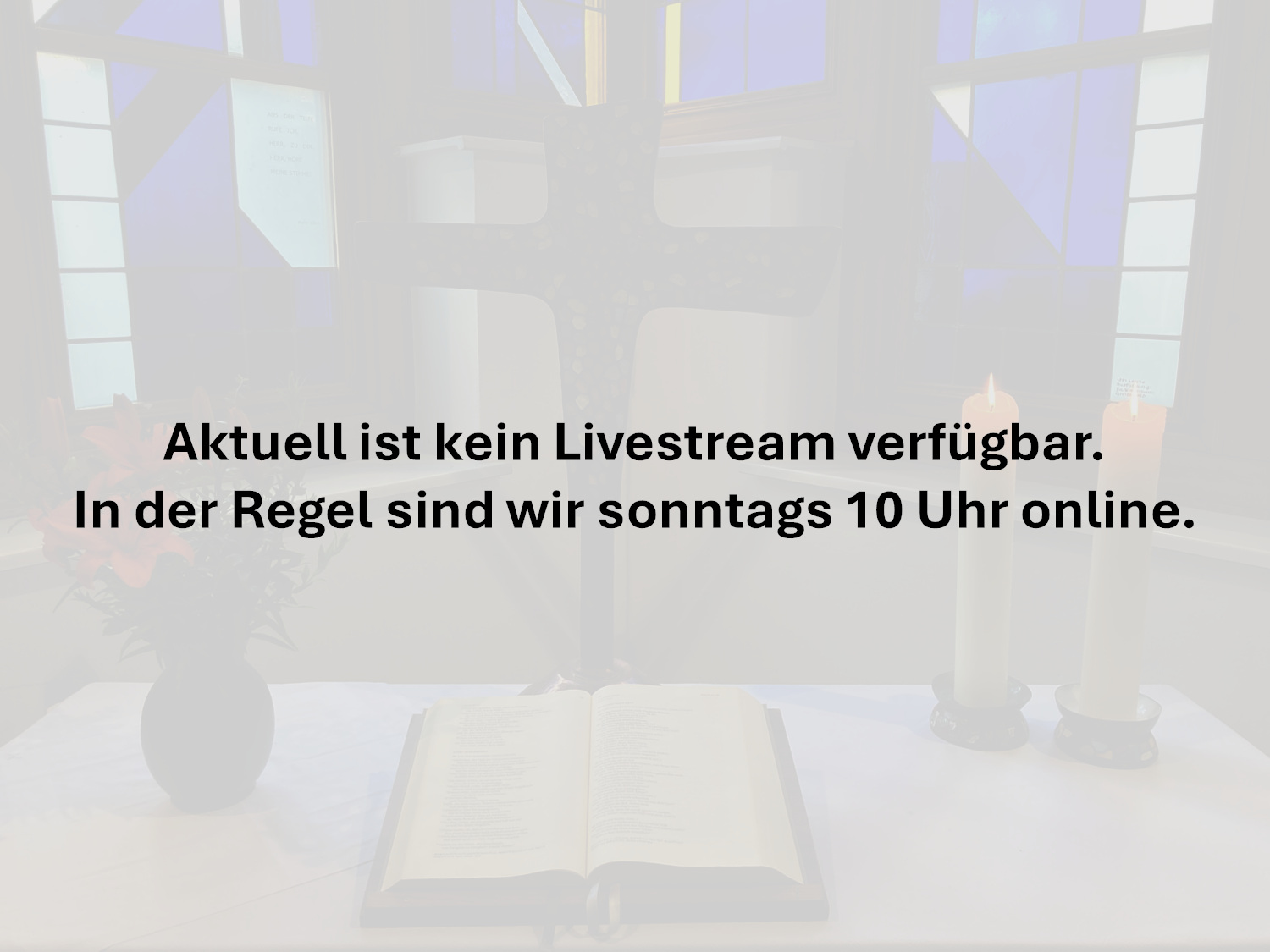 Kein Livestream verfügbar